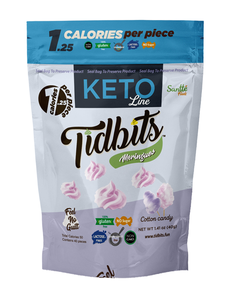 Tidbits KETO NEW flavor: Cotton Candy