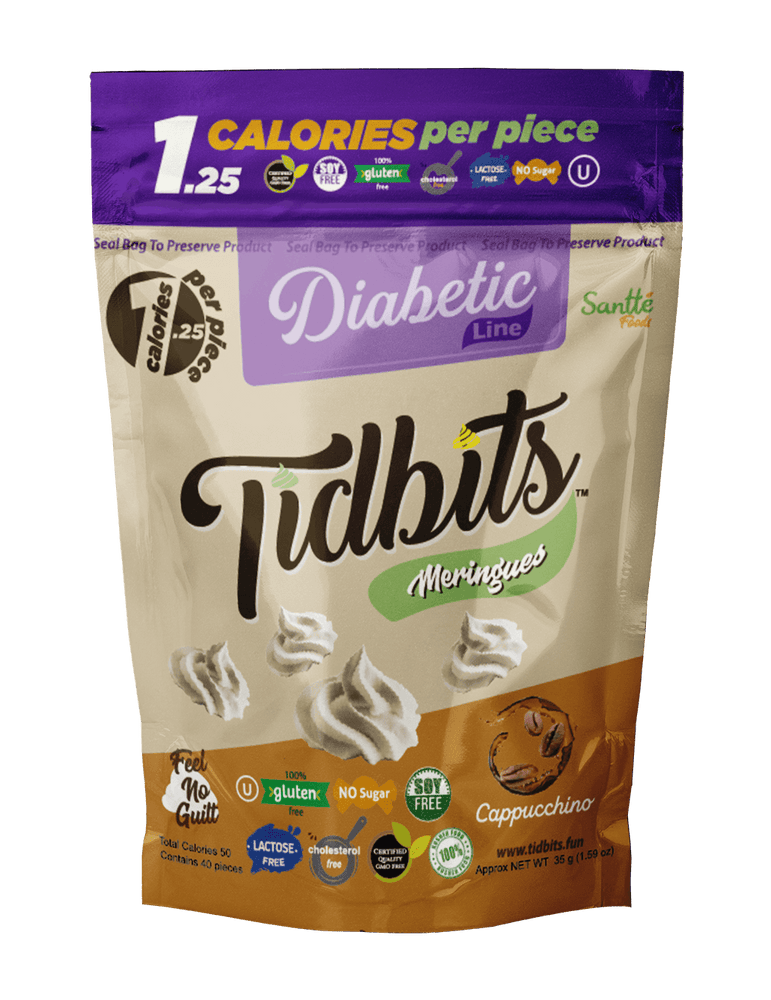Tidbits DIABETIC Cappuccino Diabetic line Tidbitsfunbites 