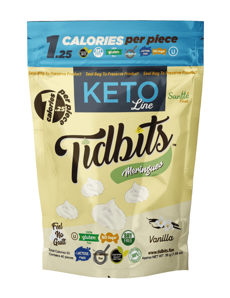 Tidbits KETO Vanilla Keto line Tidbitsfunbites 